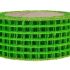 Wstążka kratka 5 cm x 10 m - zielona