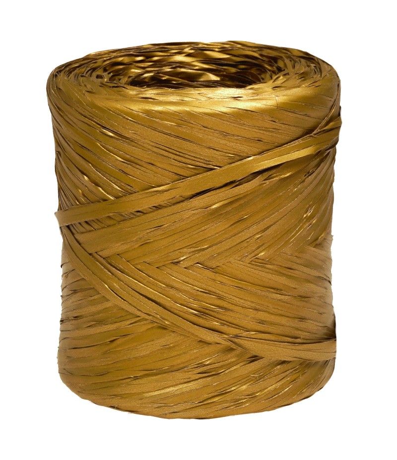 Rafia włoska złota - R76