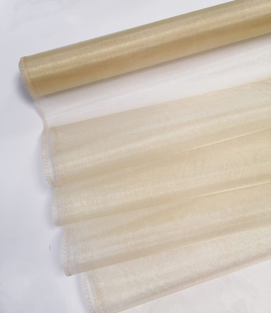 ORGANZA 36cm X 9m | złoty