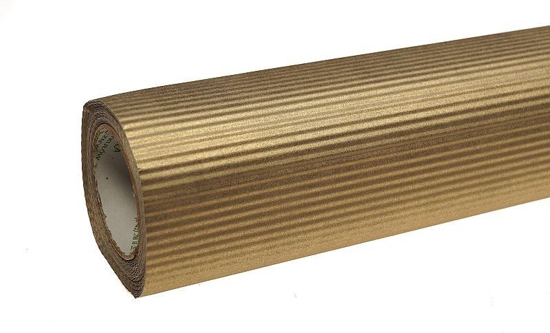 Papier karbowany - złoty