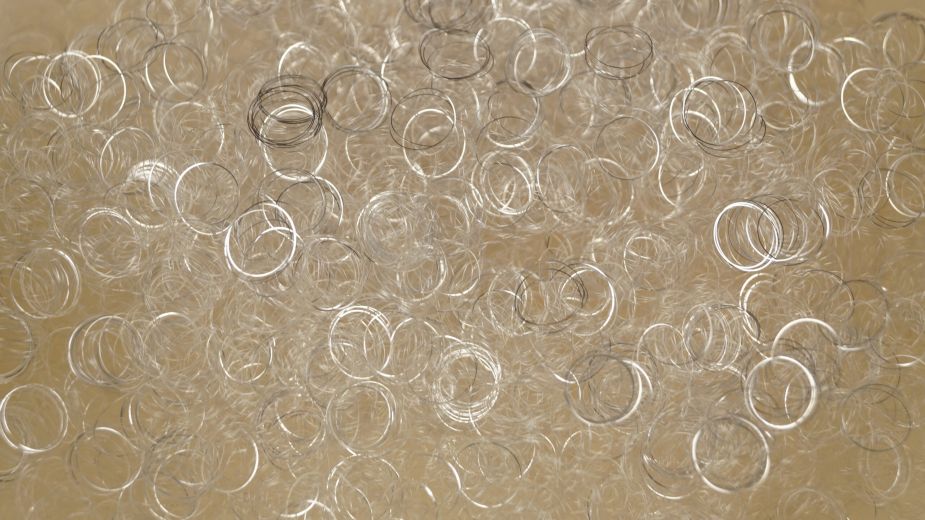 Włosy ozdobne 30g | Srebrny