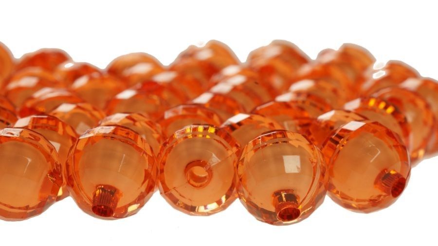 Diamenty akrylowe z otworem