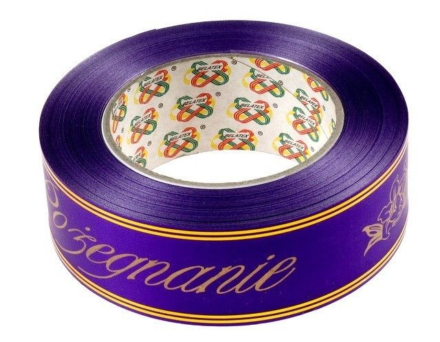 Taśma pogrzebowa 4 cm x 45 m - 05