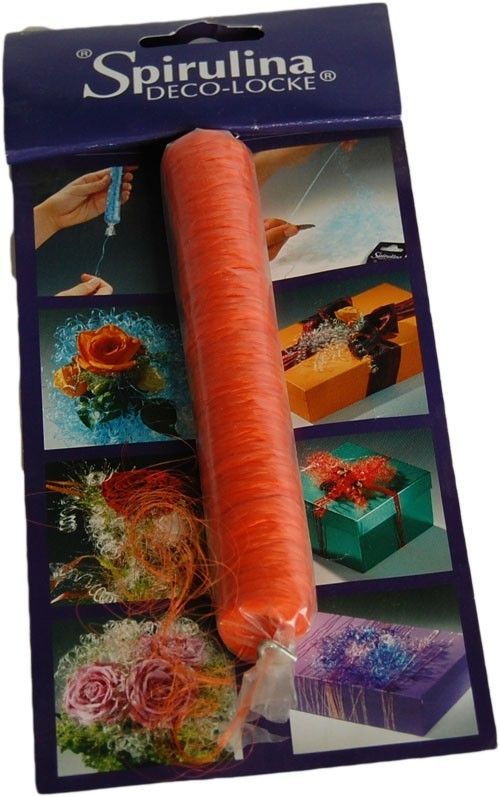 Spirulina florystyczna 120 m | Pomarańczowy