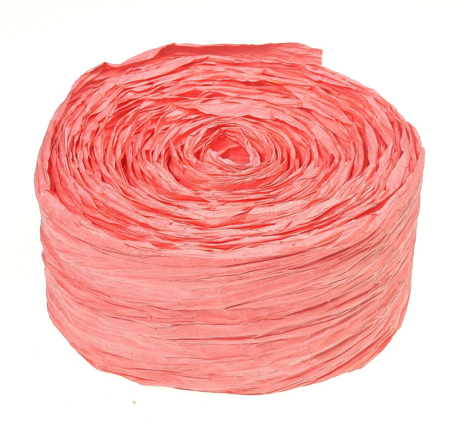 Krepina - wstążka różowa