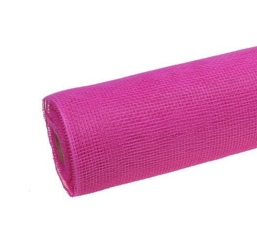 Siatka plastikowa 50 cm x 10y - 5018 Różowy