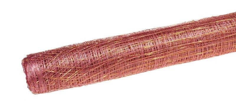 Siatka dekoracyjna 50 cm x 5 m - fioletowa