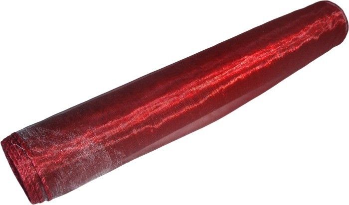 Organza 36 cm x 9 m | 5091 - Bordowy