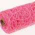 Siatka dekoracyjna 50 cm x 5y - Różowy