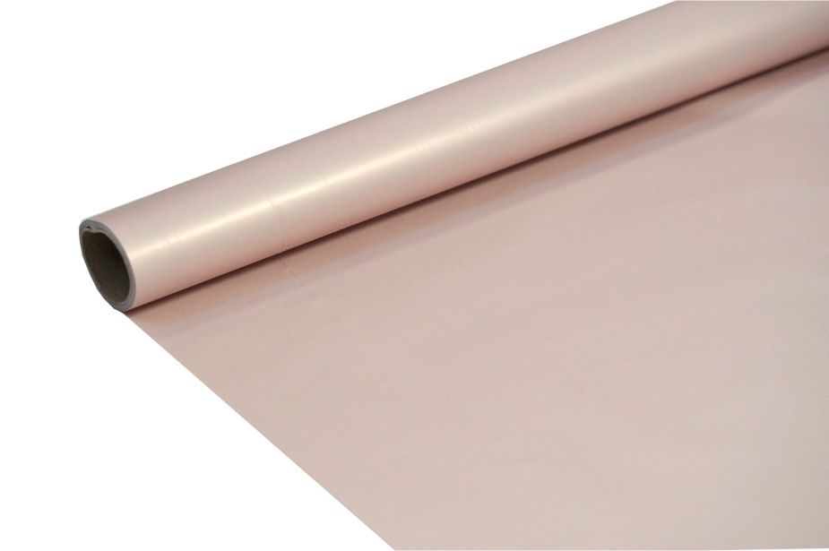 FOLIA SATYNOWA GŁADKA PEARL PINK B07