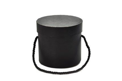 MINI FLOWERBOX 12,2 CM X 12,7 CM - CZARNY