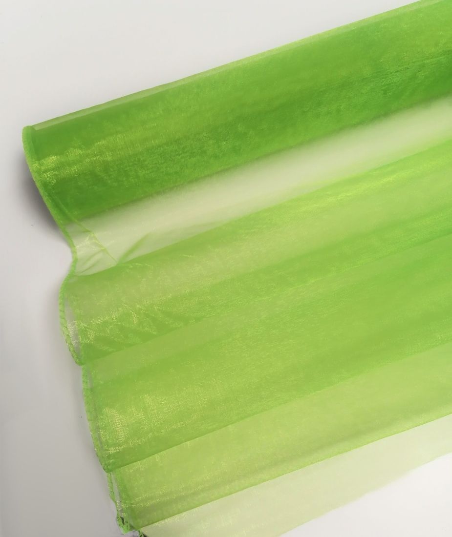 ORGANZA 36CM X 9M | ZIELONA
