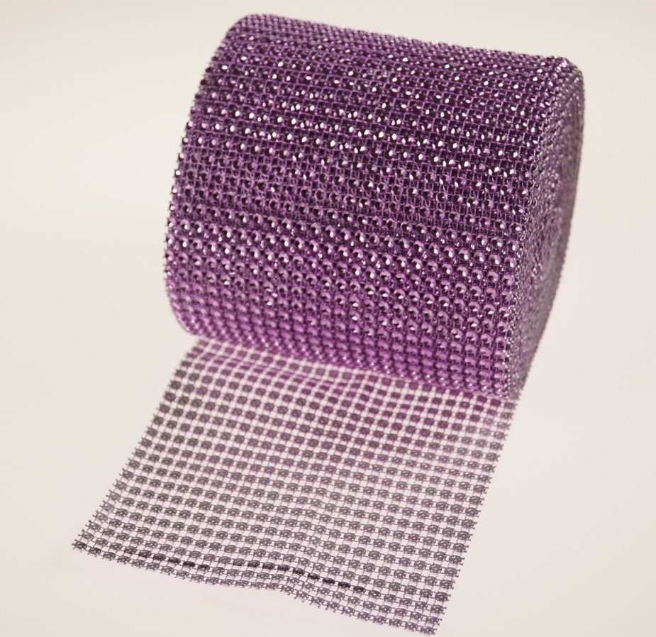 Taśma- wstążka diamentowa 10y | Fioletowy