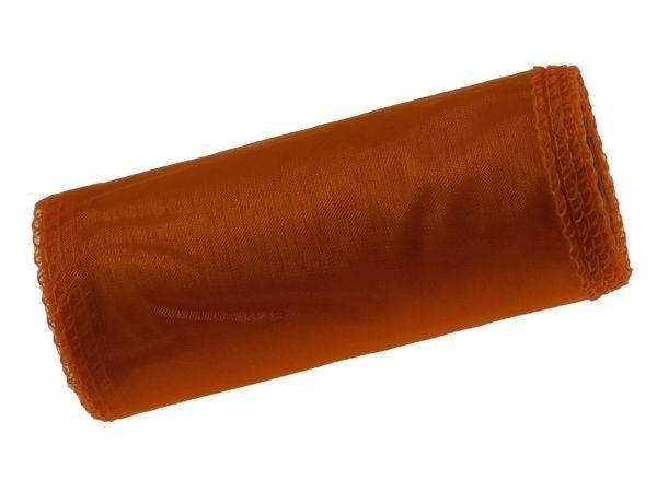 Organza 12 cm x 9 m | 5054 - Ciemny pomarańcz