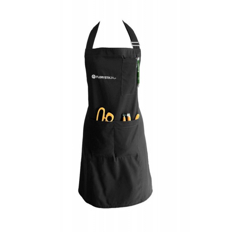 Czarny fartuch florystyczny | Florysta24.pl