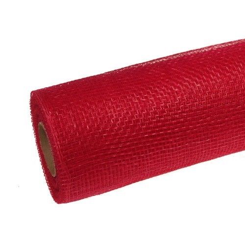 Siatka plastikowa 50 cm x 10y - 5039 Czerwony