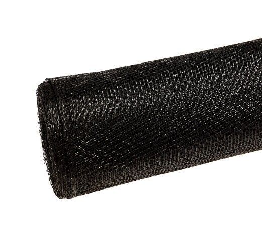 Siatka plastikowa 50 cm x 10y - 5151 Czarny
