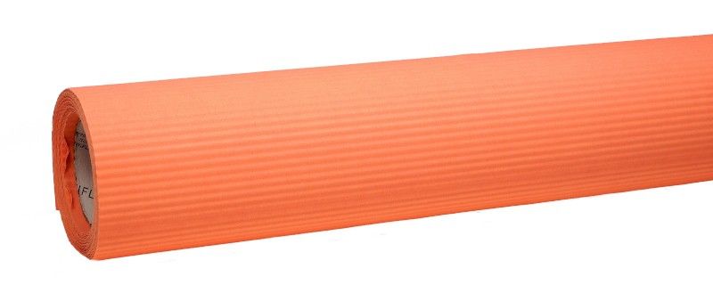 Papier karbowany - koralowy