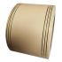 Szarfa pogrzebowa 8cm x 50y kremowa, z paskiem