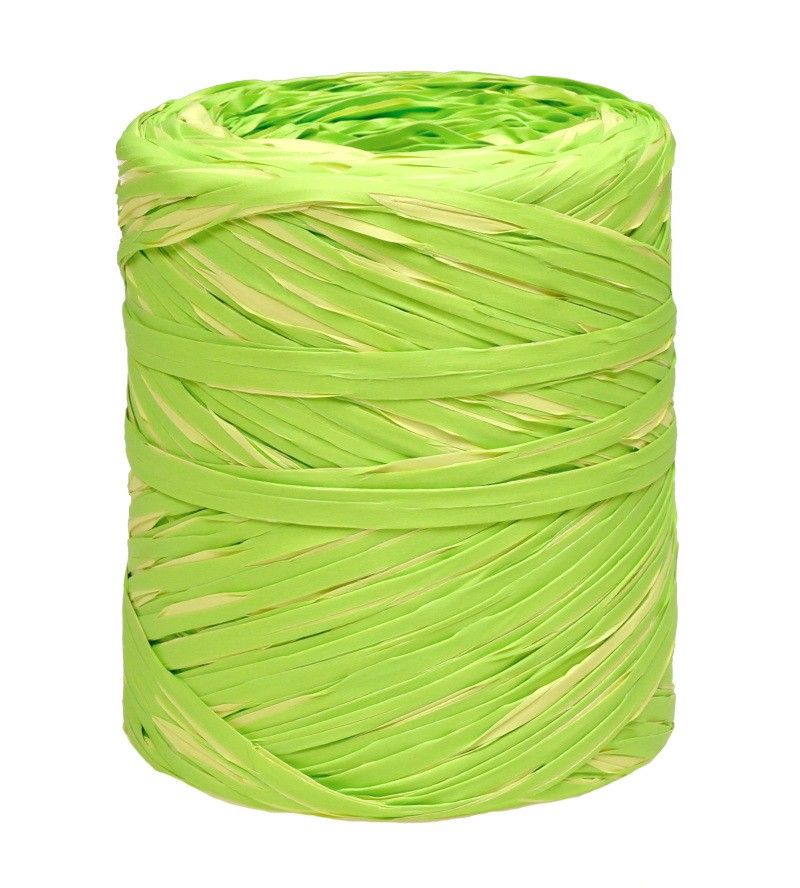 Rafia włoska - R265 - Zielony jasny i zielony