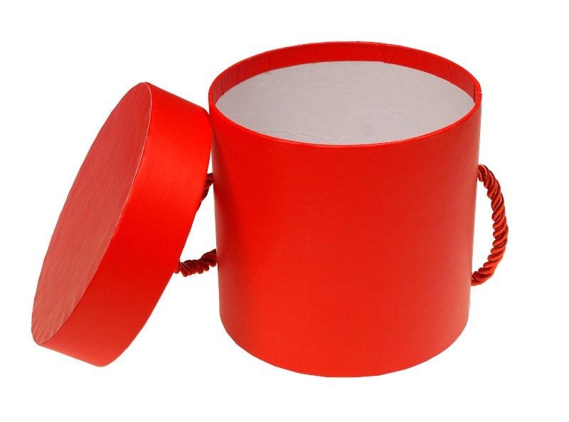 Mini flower box 12 cm x 11 cm - czerwony