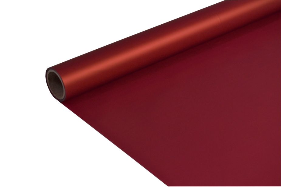 FOLIA SATYNOWA GŁADKA BURGUNDY B17