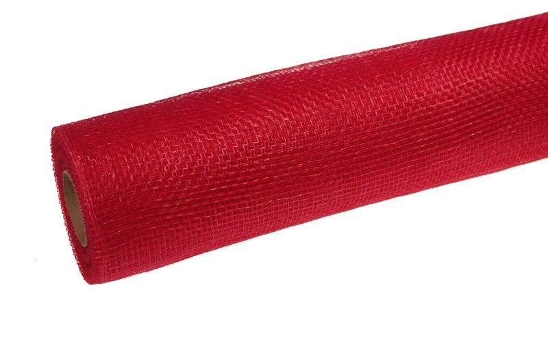 Siatka plastikowa 50 cm x 10y - 5039 Czerwony