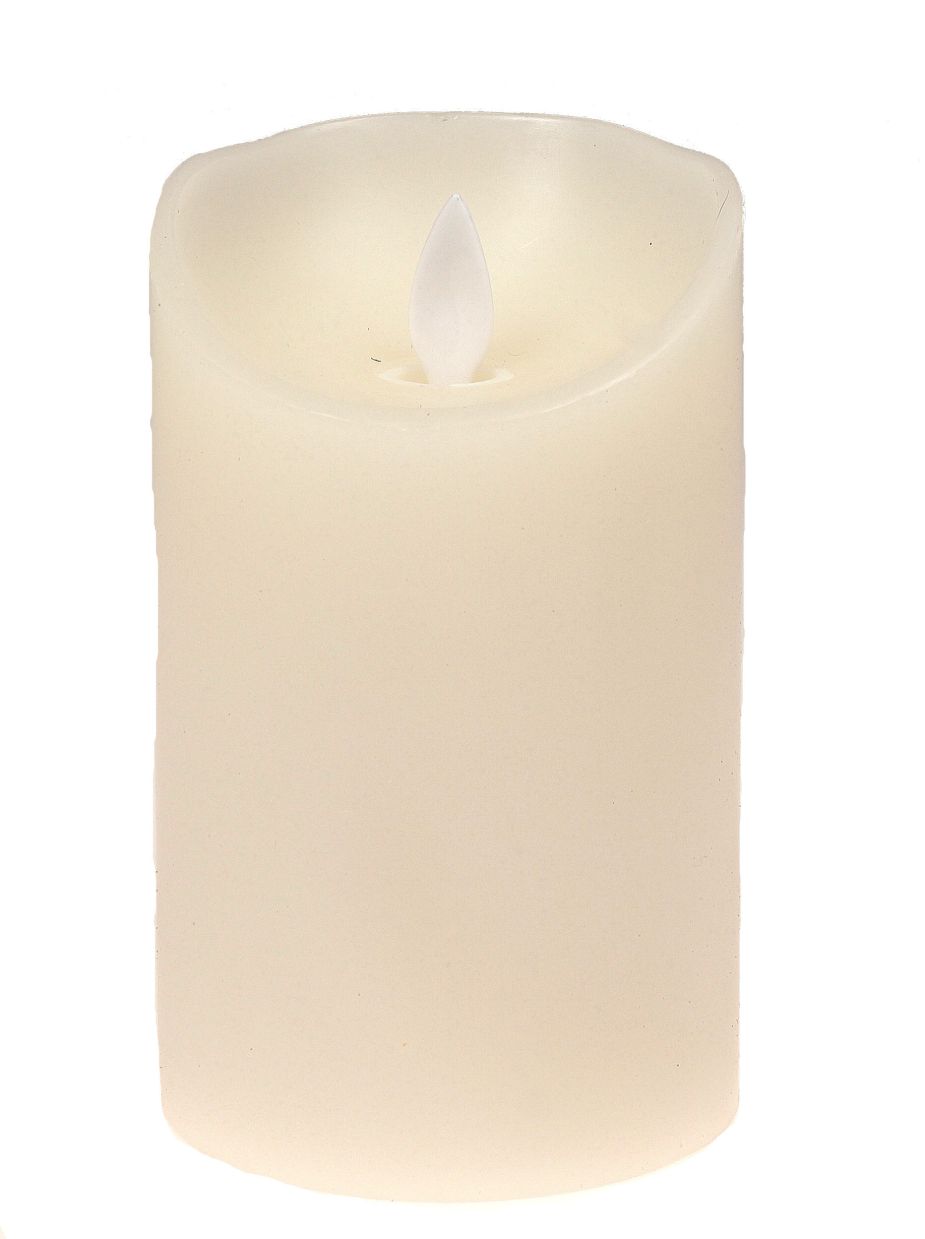 Świeca woskowa LED - biała
