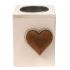 Świecznik ozdobny - serce