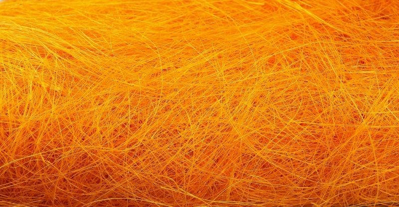 Sizal 0,5 kg - pomarańczowy