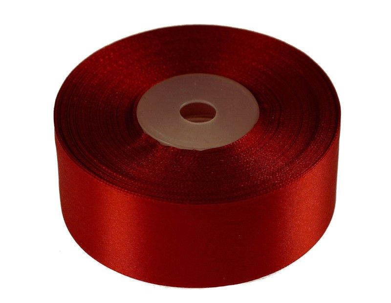 Wstążka satynowa 38 mm x 32 m | Czerwony